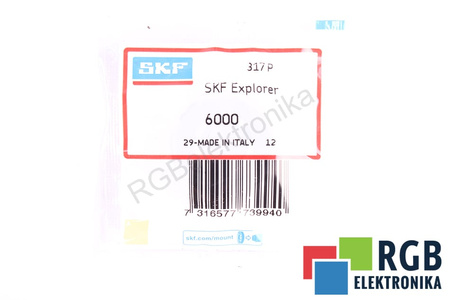 6000 SKF 10X26X8 RODAMIENTO