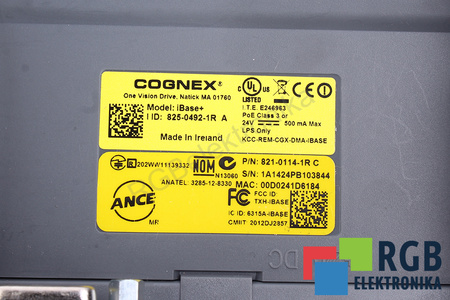 825-0492-1RA COGNEX IBASE+