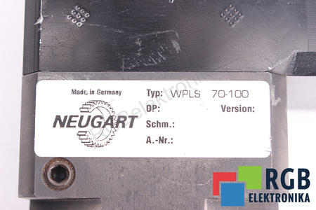 WPLS70-100 NEUGART ENGRANAJE