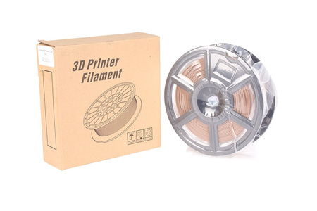 1,75MM WOOD FILAMENT 0.5KG DARK FLASHFORGE TAMAÑO EXTERIOR DEL CARRETE 180MM, TAMAÑO INTERIOR DEL CARRETE 50MM, ANCHURA DEL CARRETE 45MM