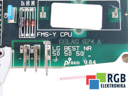 FMS-Y CPU GROSSENBACHER ELEKTRONIK 505050 GELAG 674A