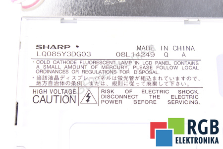 LQ085Y3DG03 SHARP MATRIZ LCD