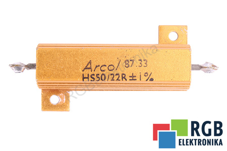 RESISTENCIA HS50 ARCOL 22OHM