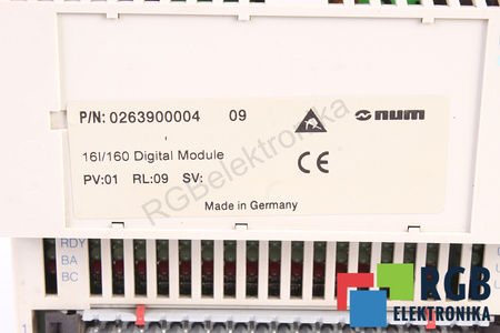16I/16O DIGITAL MODULE NUM 263900004