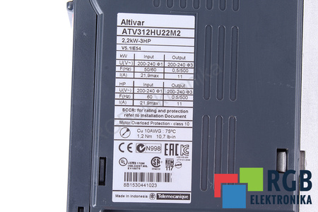 ATV312HU22M2 SCHNEIDER ELECTRIC CAJA