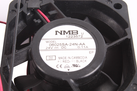 06025SA-24N-AA NMB TECHNOLOGIES 60X60X25MM, 24V VENTILADOR