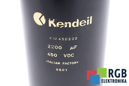CONDENSADOR 2200UF 450V KENDEIL