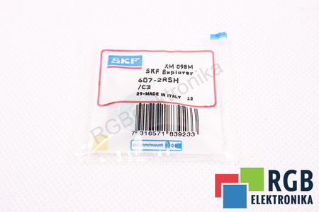 607-2RSH/C3 SKF 85000OBR/MIN, 24000OBR/MIN, 7X19X6 2.34KN, 0.95KN RODAMIENTO