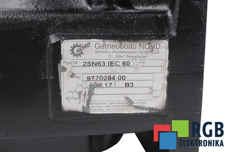 SK.2SN63 IEC80 NORD ENGRANAJE