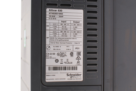 ATV630D18N4 SCHNEIDER ELECTRIC ALTIVAR 630
