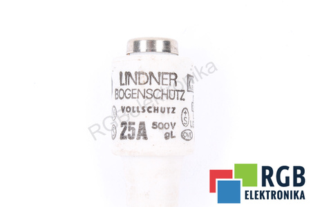 FUSIBLE 25A 500V LINDNER