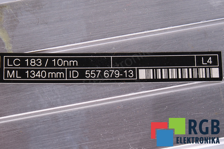 LC183/10NM HEIDENHAIN ID.NR. 557679-13 ML1340MM