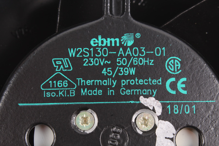 W2S130-AA03-01 EBM PAPST 7855ES 150X55MM, 0.045KW, 230V, 0.31A VENTILADOR