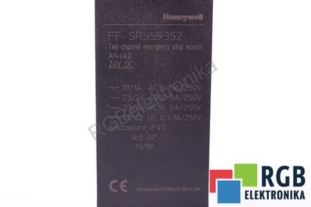 FF-SRS59352 HONEYWELL RELEVO DE SEGURIDAD