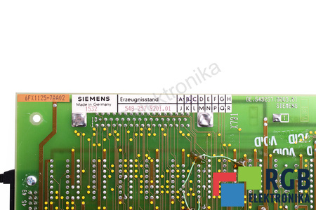 6FX1125-7AA02 SIEMENS PARA PIEZAS