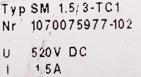 SM1.5/3-TC1 BOSCH 1070075977-102