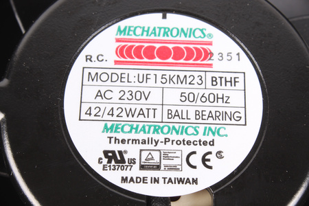 UF15KM23-BTHF MECHATRONICS FAN GROUP 172X150X55MM, 230V VENTILADOR