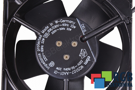W2S107-AA01-01 EBM PAPST VENTILADOR