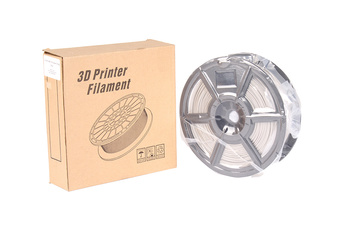 1,75MM ABS PRO FILAMENT 0.5KG SILVER FLASHFORGE TAMAÑO EXTERIOR DEL CARRETE 180MM, TAMAÑO INTERIOR DEL CARRETE 50MM, ANCHURA DEL CARRETE 45MM