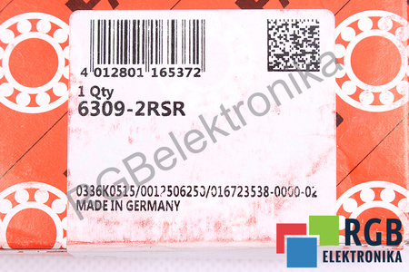 6309-2RSR FAG 45X100X25 RODAMIENTO