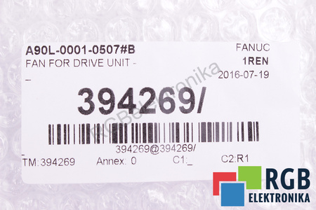 A90L-0001-0507#B FANUC 9WF0424F6D04 40X40X20MM, 24V VENTILADOR