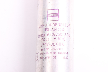 CONDENSADOR GMKU620/750SBS ESTA 20UF, 750VDC
