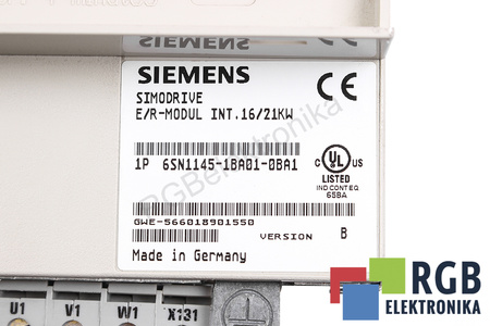 6SN1145-1BA01-0BA1 SIEMENS VERSION B SIMODRIVE 611