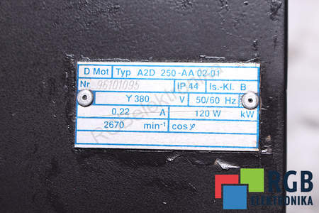 DA136B BAUMÜLLER A2D250-AA02-01