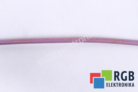 AWM-E47676 PROFIBUS 3M, 5PIN CABLE DE SEÑAL CON ENCHUFE MACHO Y HEMBRA