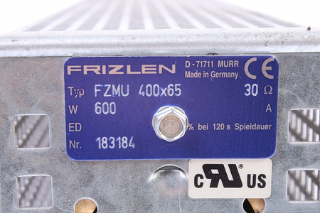 FZMU400X65 FRIZLEN RESISTENCIA DE FRENADO