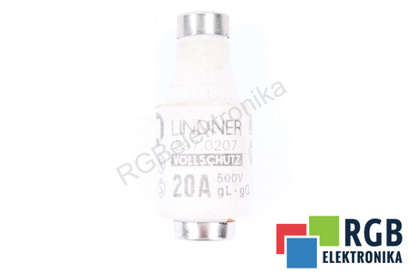 FUSIBLE 597.0207 LINDNER 500V, 20A