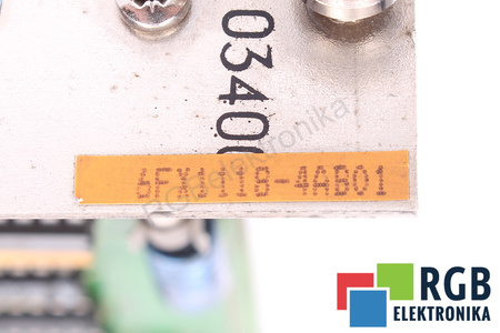 6FX1118-4AB01 SIEMENS 5481849102 SINUMERIK 3