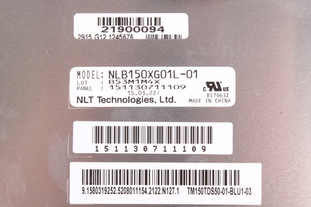 NLB150XG01L-01 NLT TECHNOLOGIES MATRIZ LCD