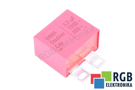 CONDENSADOR 3.3UF 1000VDC 600VAC WIMA SNUBBER MKP