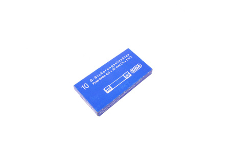 FUSIBLE CILÍNDRICO CERÁMICO 189140.10 SIBA 6.3X32MM 10SZT 500V, 10A