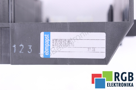 A5E00162070 SIEMENS 2X 60X60 A5E00134408 EBMPAPST BOLSILLO DEL VENTILADOR