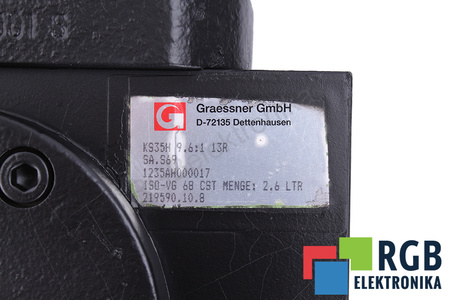 KS35H GRAESSNER 1235AH000017 I=6 ENGRANAJE