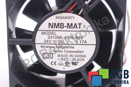 2410ML-05W-B69 MINEBEA NMB-MAT 60X60X25MM, 24V, 0.17A VENTILADOR