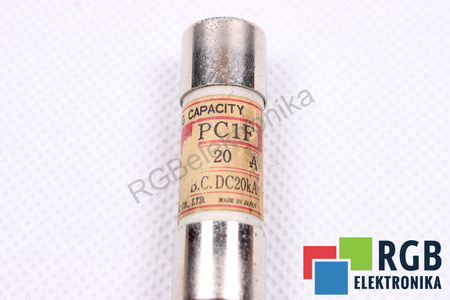 FUSIBLE PC1F UTSUNOMIYA ELECTRIC CELLO-LITE DC20KA 20A, 500VAC, 250VDC