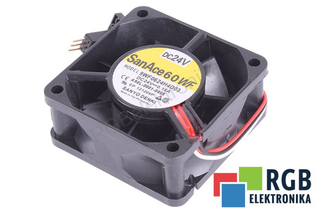9WF0624H4D03 SANYO DENKI 60X60X25MM, 24V VENTILADOR