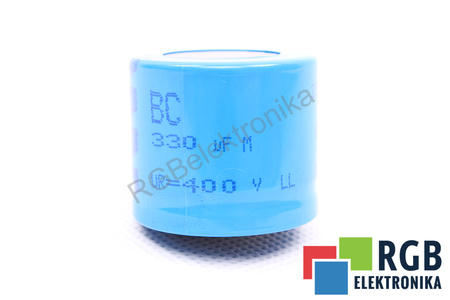 CONDENSADOR 330UF 400V BC