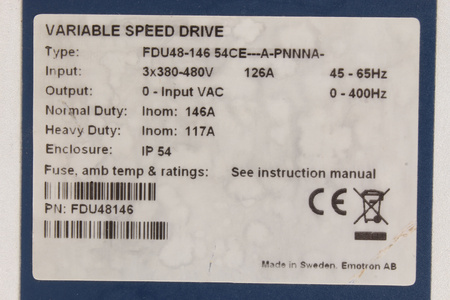 FDU48-146 EMOTRON 54CE---A-PNNNA-