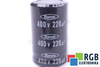CONDENSADOR 220UF 400V MARCON AWF-M20