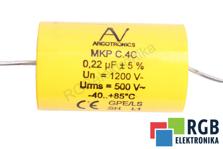 CONDENSADOR MKPC.4C ARCOTRONICS 0.22UF