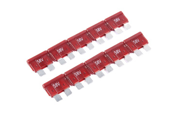 FUSIBLE AUTOMOTRIZ 340026-58V ESKA 58V, 7.5A, 19.3MM, 10PCS