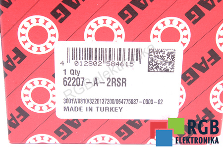 62207-A-2RSR FAG 35X72X23 RODAMIENTO