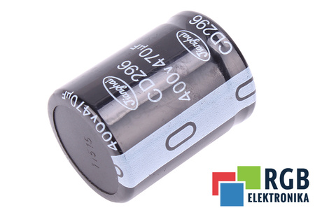 CONDENSADOR CD2964 JIANGHAI 470UF, 400V