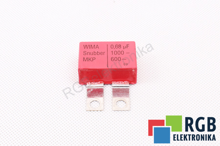 CONDENSADOR 0.68UF WIMA 1000VDC, 600VAC, SNUBBER, MKP
