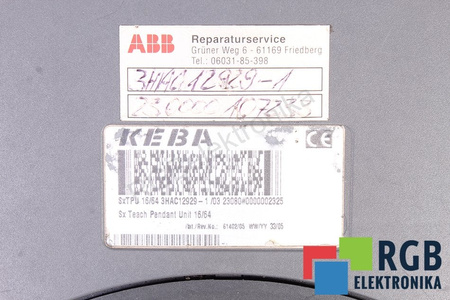 3HAC12929-1/03 KEBA UNIT 16/64 TEACH PENDANT