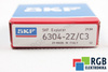 6304-2Z/C3 SKF 20X52X15 7.8KN, 16.8KN RODAMIENTO